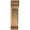 Ekena Millwork Thorton Traditional Smooth Bracket w/ Offset Brace, Western Red Cedar, 7 1/2"W x 20"D x 28"H BKT0806X20X28THR01SWR - alternate 2